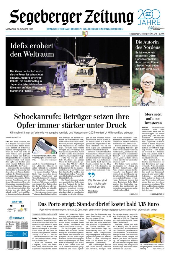 Segeberger Zeitung - ePaper