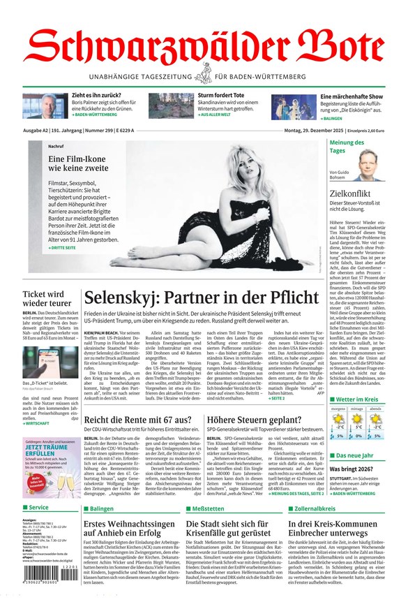 Schwarzwälder Bote - ePaper