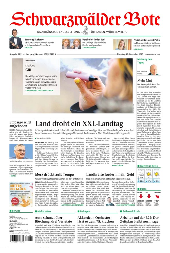 Schwarzwälder Bote - ePaper