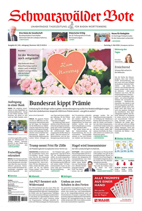 Schwarzwälder Bote - ePaper
