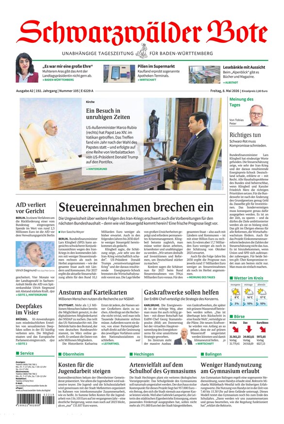 Schwarzwälder Bote - ePaper
