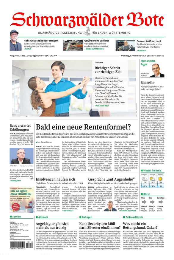 Schwarzwälder Bote - ePaper