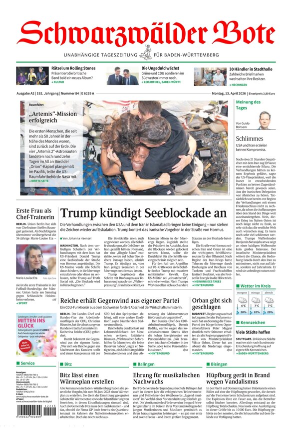 Schwarzw&auml;lder Bote - ePaper