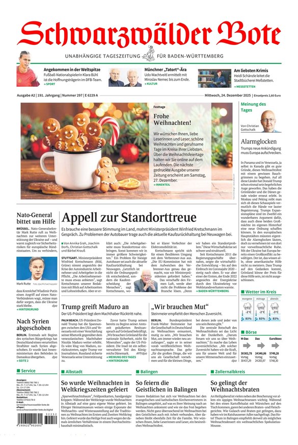 Schwarzw&auml;lder Bote - ePaper