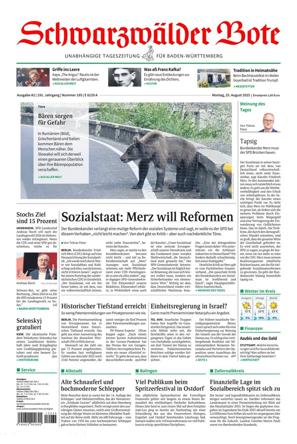 Schwarzwälder Bote - ePaper