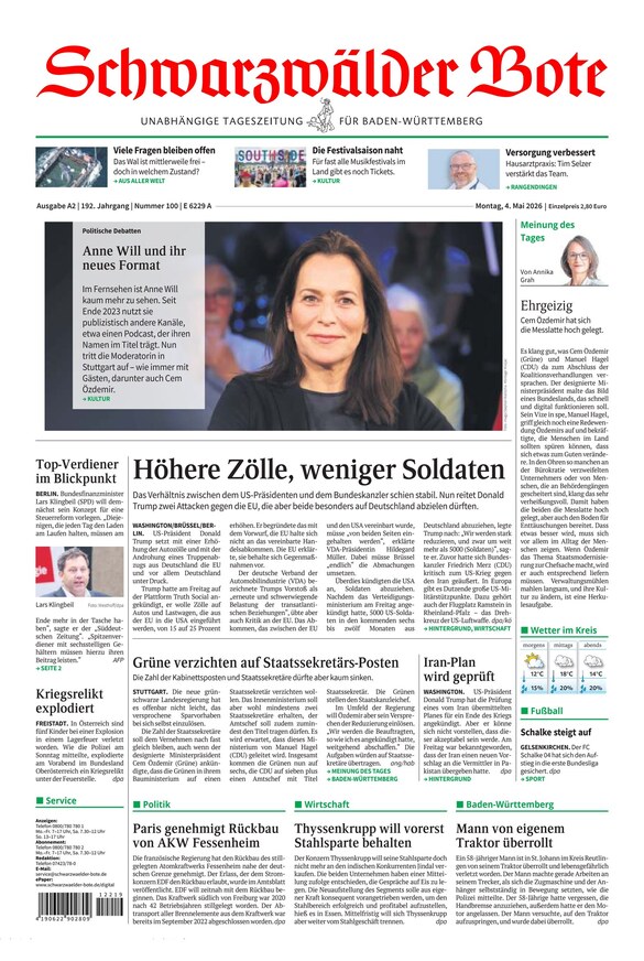 Schwarzwälder Bote - ePaper