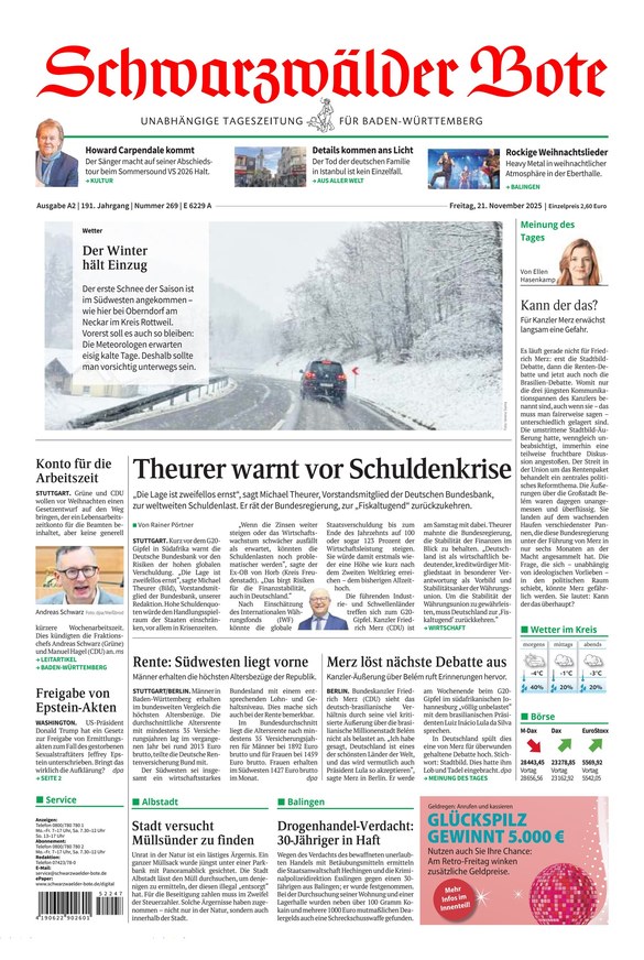 Schwarzwälder Bote - ePaper