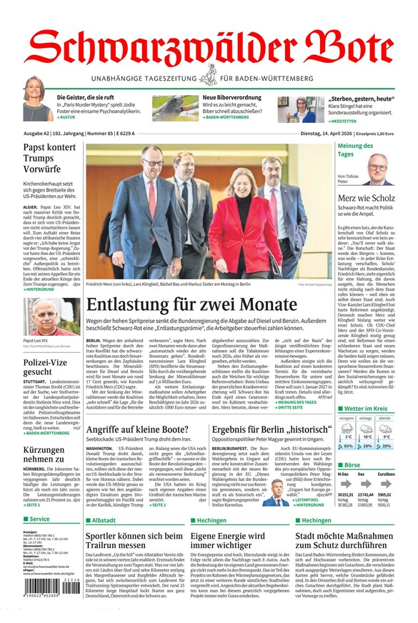 Schwarzw&auml;lder Bote - ePaper