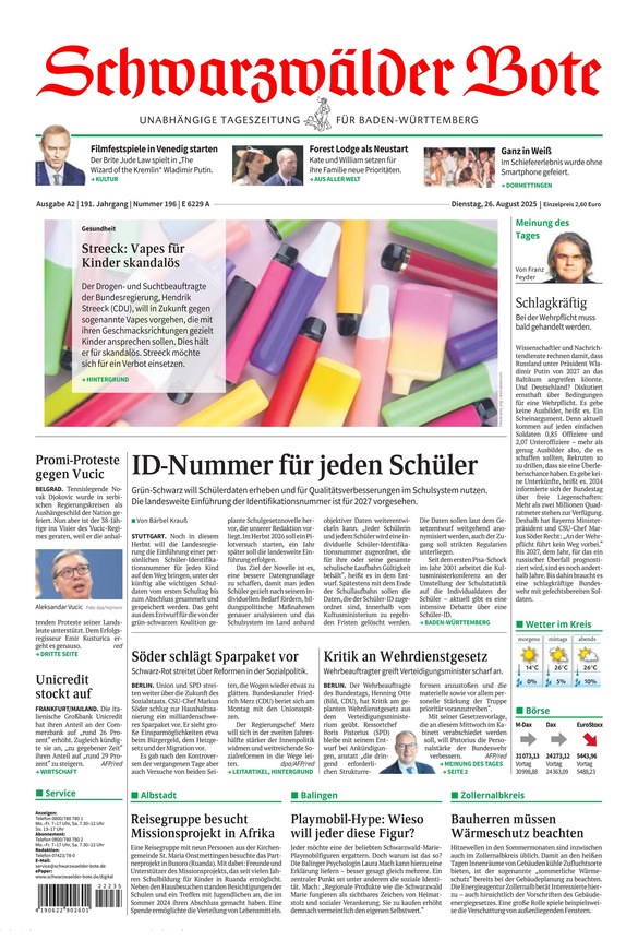 Schwarzwälder Bote - ePaper