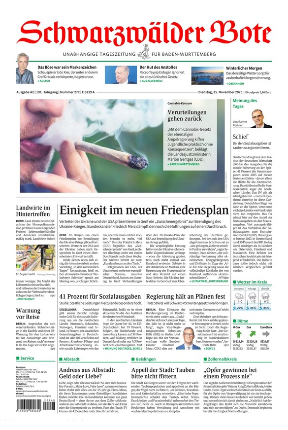 Schwarzwälder Bote - ePaper