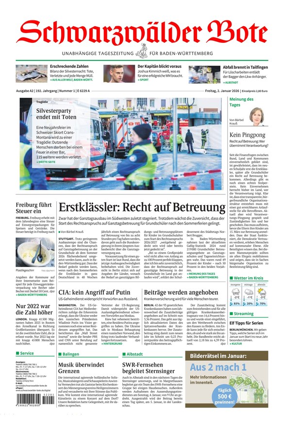 Schwarzwälder Bote - ePaper