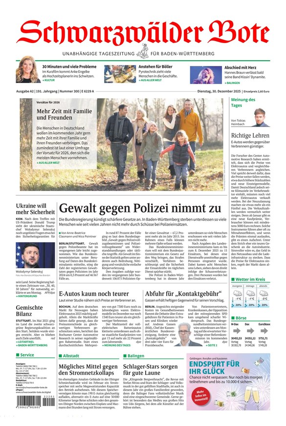 Schwarzwälder Bote - ePaper