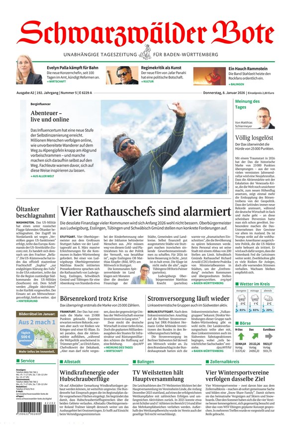 Schwarzwälder Bote - ePaper