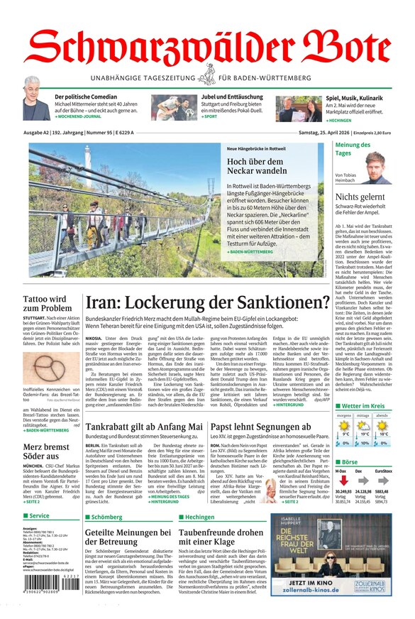 Schwarzw&auml;lder Bote - ePaper