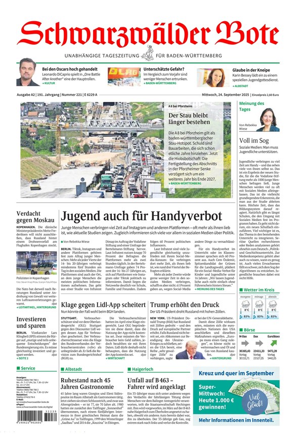 Schwarzwälder Bote - ePaper