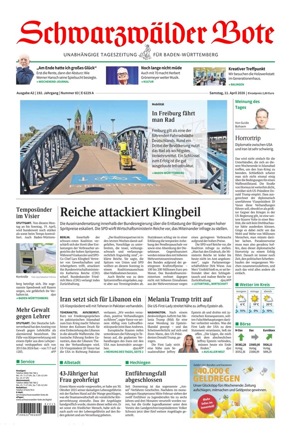 Schwarzw&auml;lder Bote - ePaper