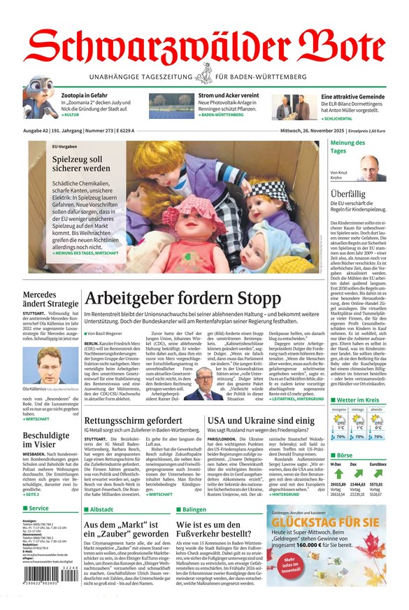 Schwarzwälder Bote - ePaper