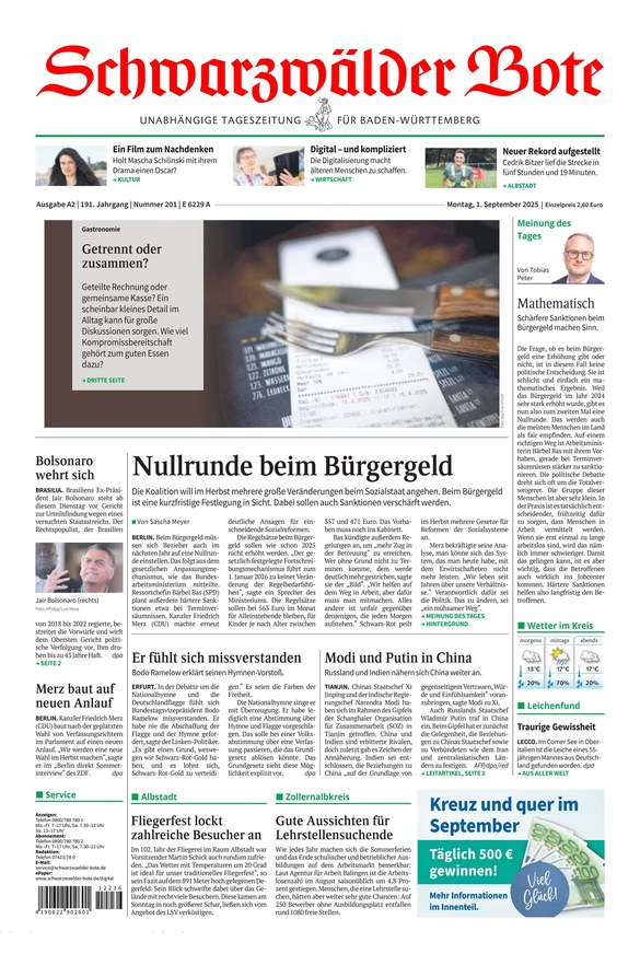 Schwarzwälder Bote - ePaper