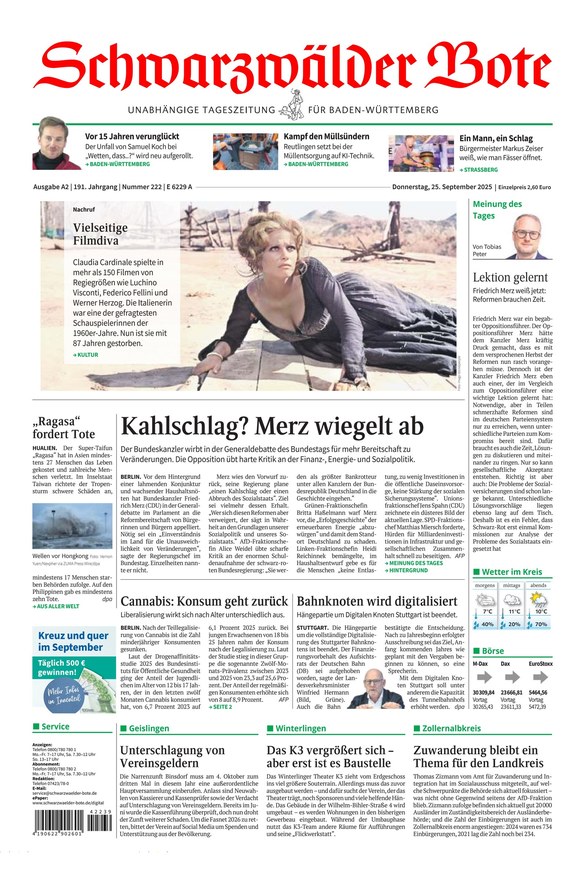 Schwarzwälder Bote - ePaper