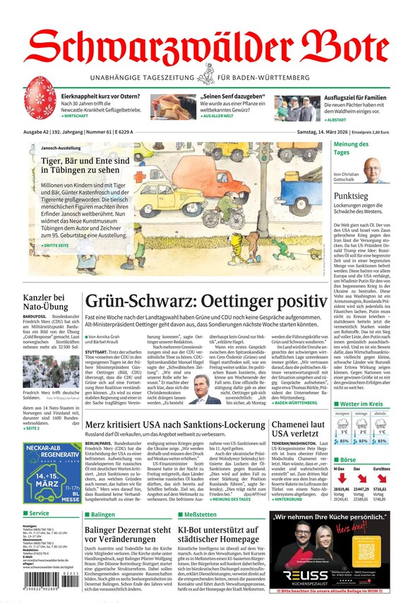 Schwarzw&auml;lder Bote - ePaper