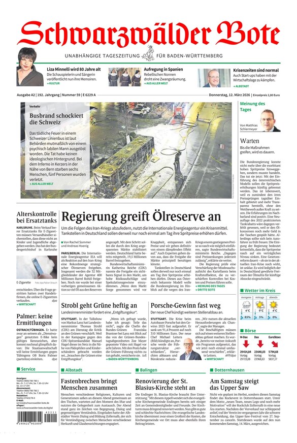 Schwarzw&auml;lder Bote - ePaper