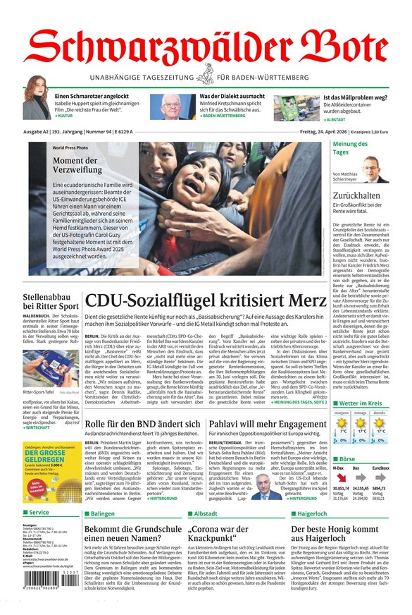 Schwarzw&auml;lder Bote - ePaper