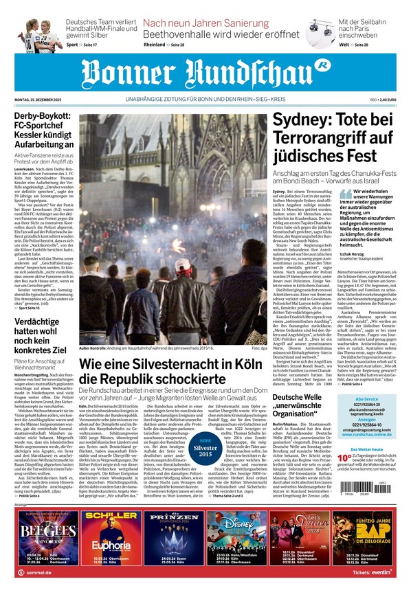 KRS Bonner-Rundschau vom 15.12.2025 - read as e-paper at iKiosk