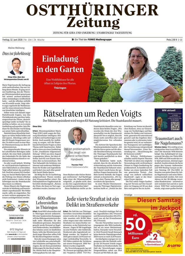 Ostthüringer Zeitung - ePaper