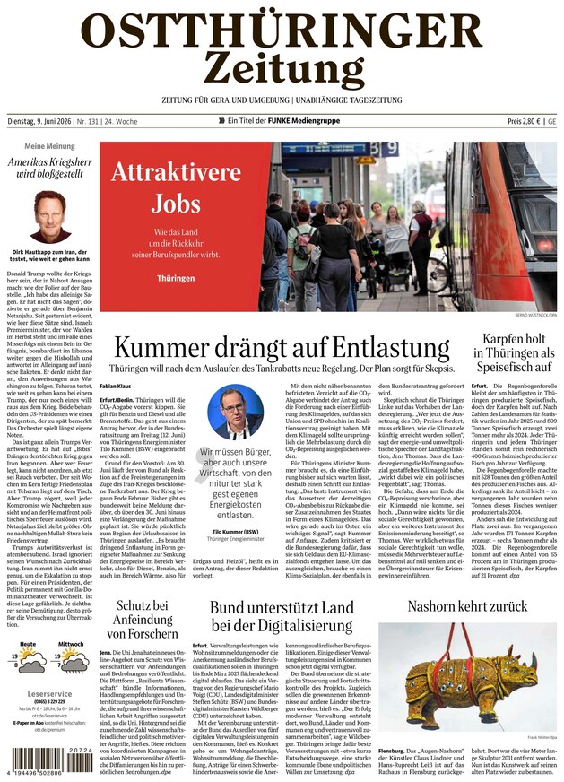 Ostthüringer Zeitung - ePaper