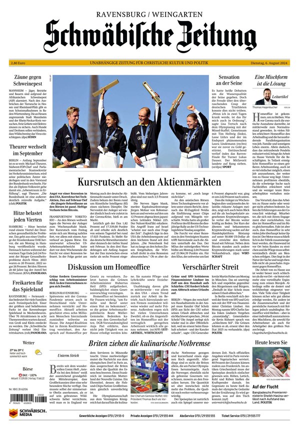 Schwäbische Zeitung  - ePaper