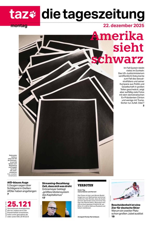 taz die tageszeitung - ePaper