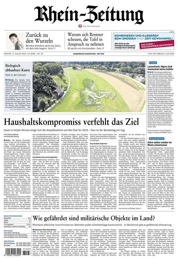 Rhein-Zeitung - ePaper