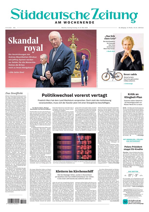 S&uuml;ddeutsche Zeitung - ePaper