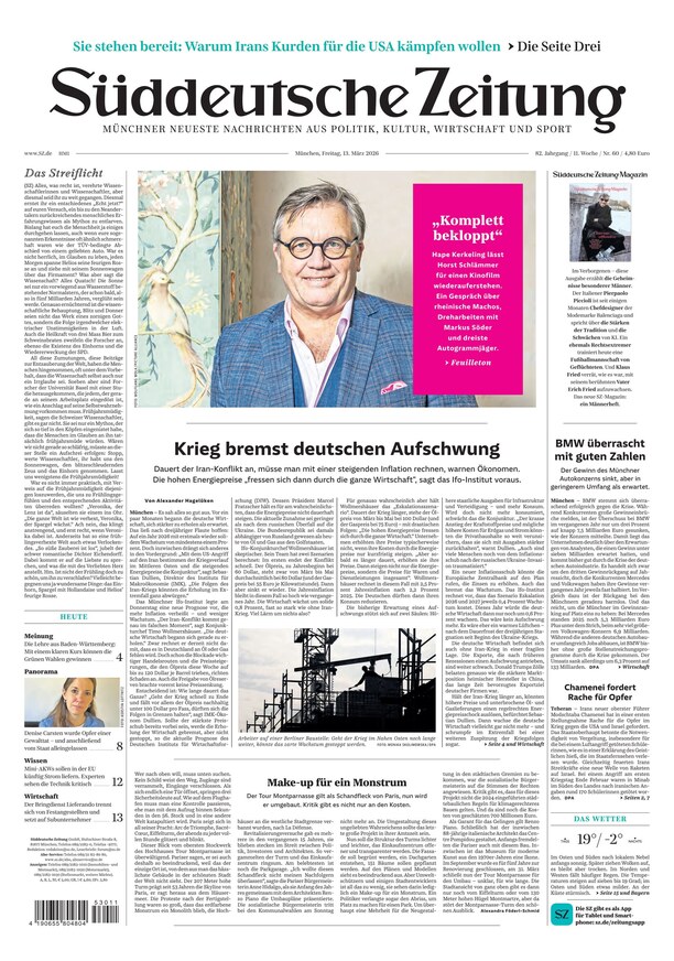 S&uuml;ddeutsche Zeitung - ePaper