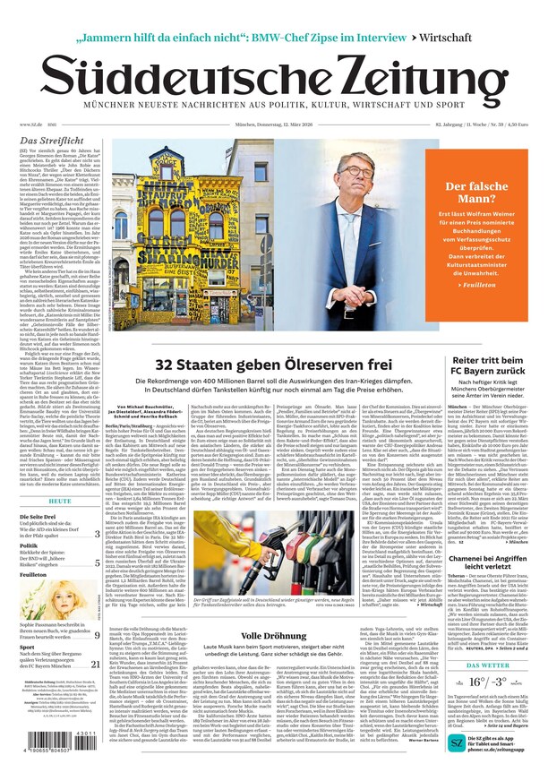 S&uuml;ddeutsche Zeitung - ePaper