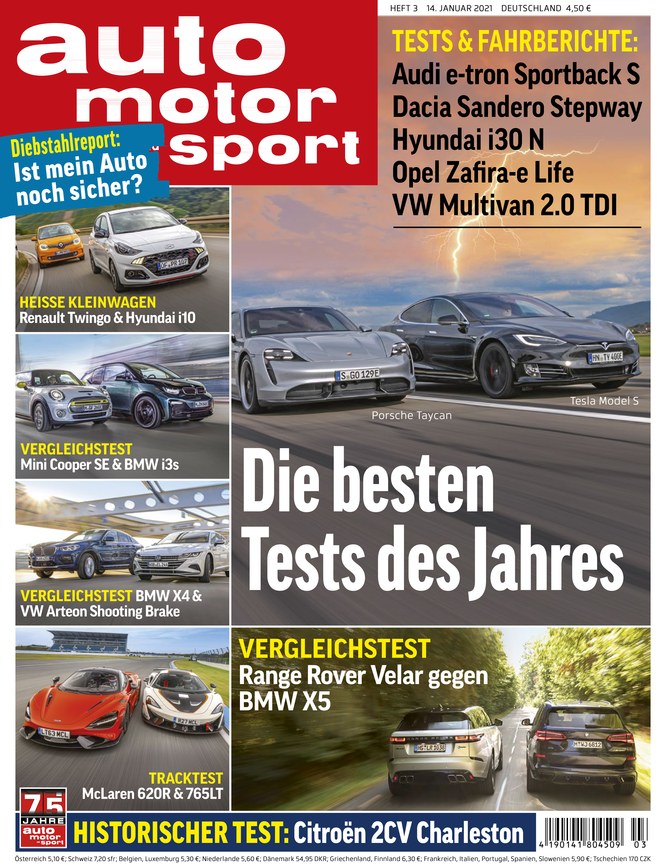 Auto Motor Und Sport Zeitschrift Als Epaper Im Ikiosk Lesen