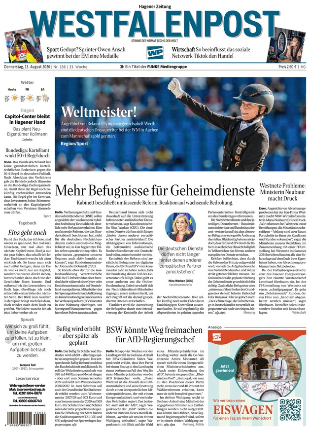 Westfalenpost - ePaper