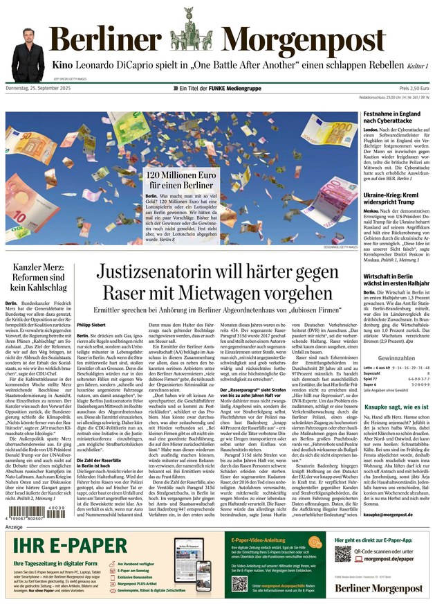 BERLINER MORGENPOST - ePaper