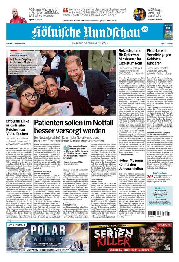 K&ouml;lnische Rundschau - ePaper
