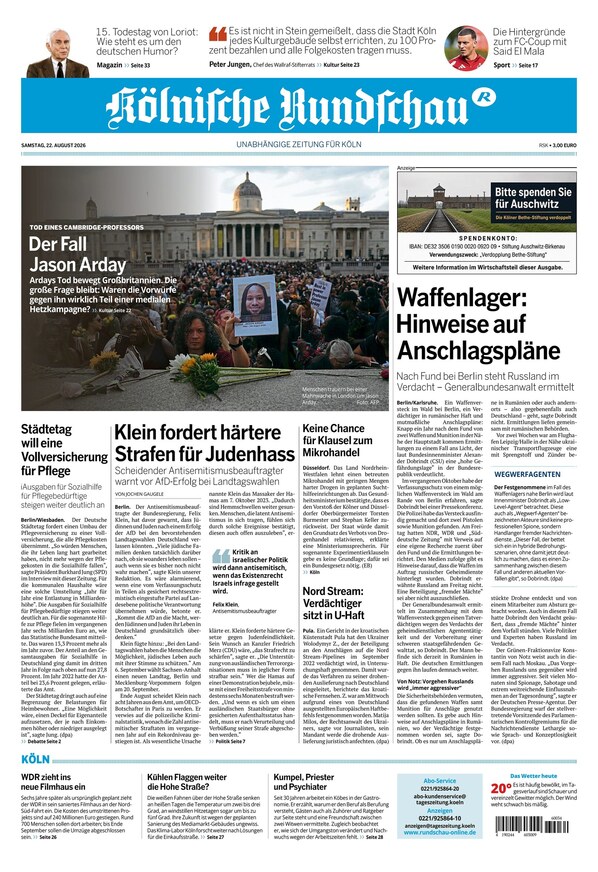 K&ouml;lnische Rundschau - ePaper