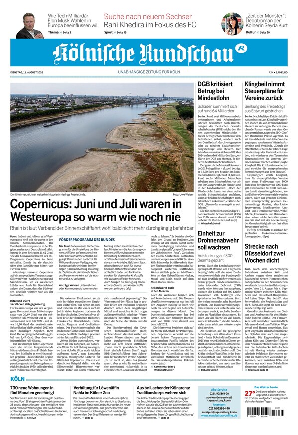 K&ouml;lnische Rundschau - ePaper
