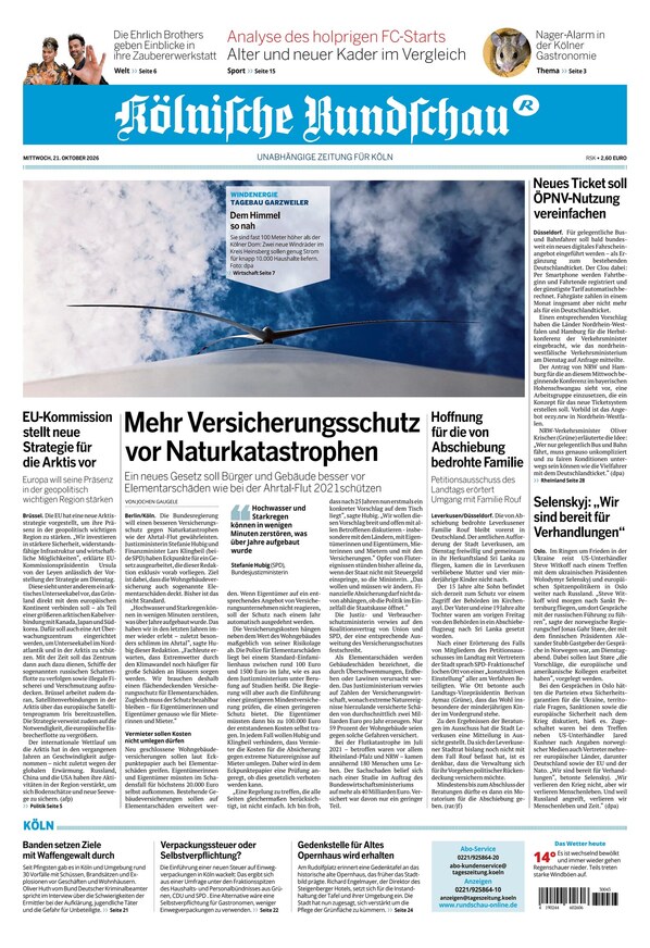 K&ouml;lnische Rundschau - ePaper