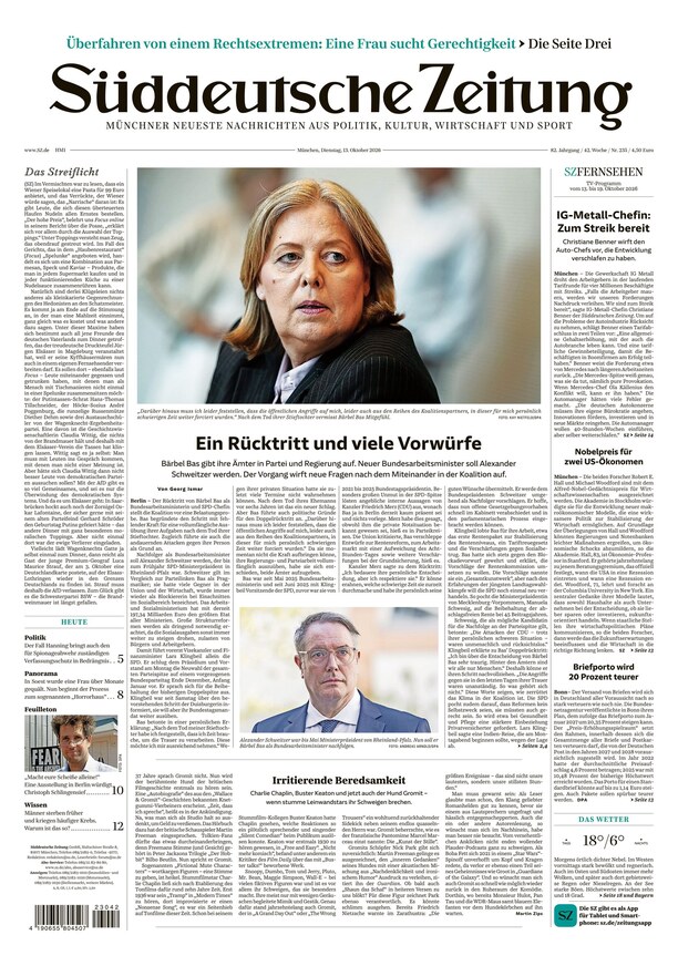 S&uuml;ddeutsche Zeitung - ePaper