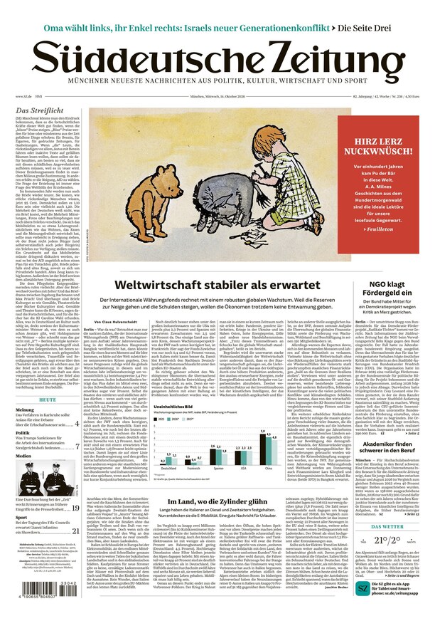 S&uuml;ddeutsche Zeitung - ePaper