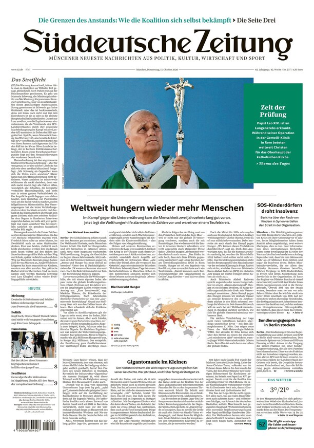 S&uuml;ddeutsche Zeitung - ePaper