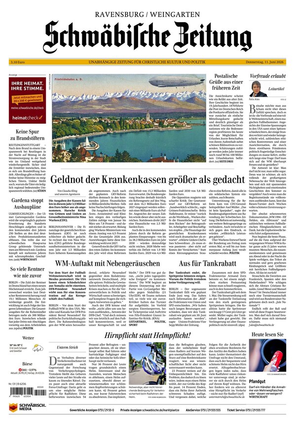 Schwäbische Zeitung - ePaper