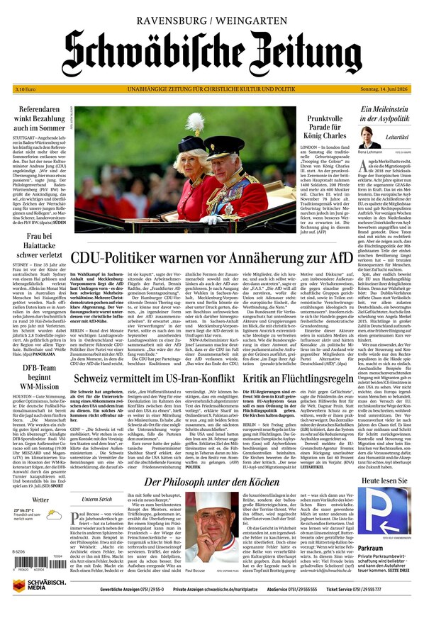 Schwäbische Zeitung - ePaper