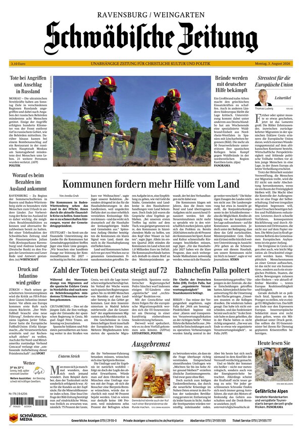 Schw&auml;bische Zeitung  - ePaper