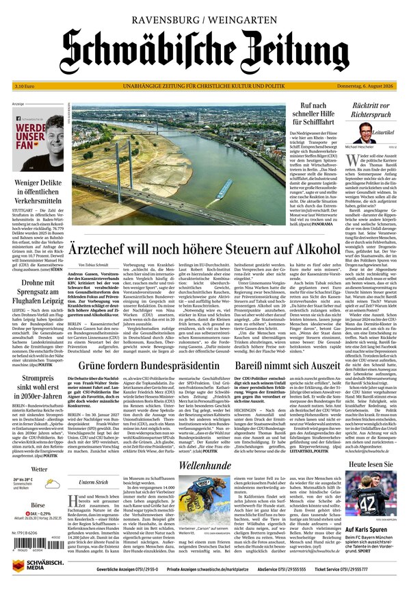 Schw&auml;bische Zeitung  - ePaper