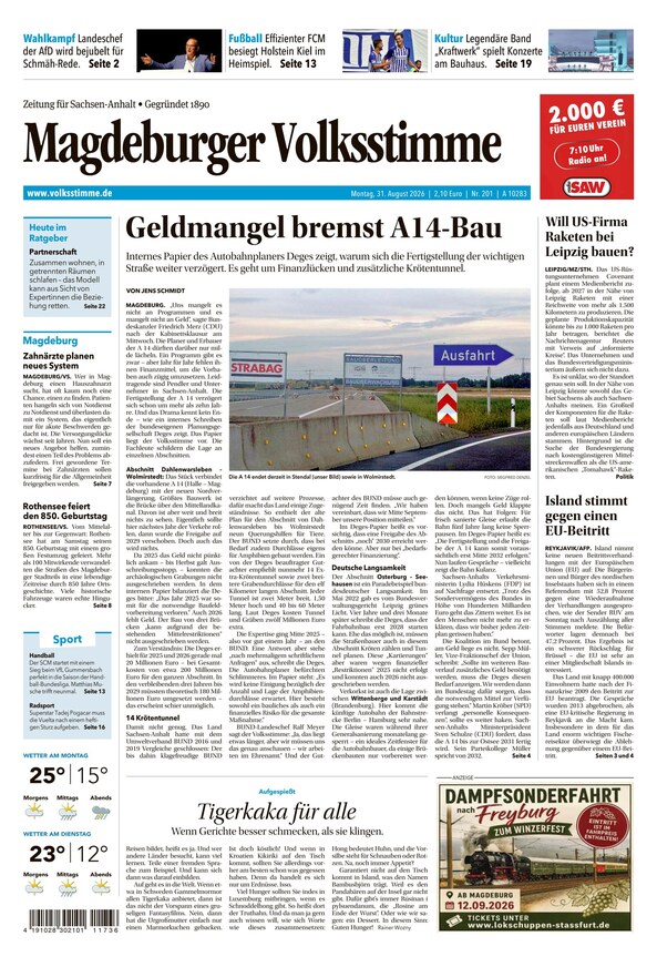 Volksstimme - ePaper